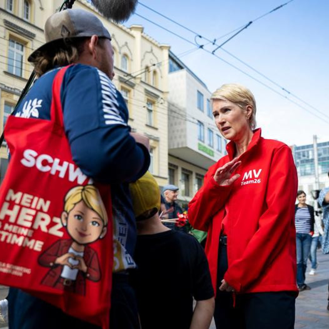Manuela Schwesig Positions Herself Against AfD in State Election